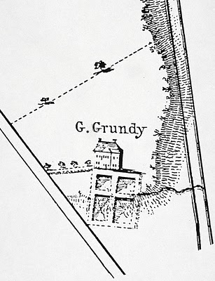 Warner Hanna's Map Plan of